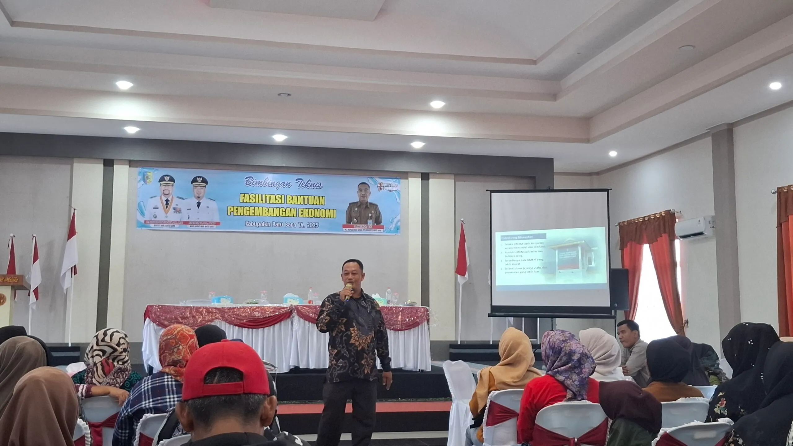 Dorong Ekonomi Warga, Dinsos Batu Bara Gelar Bimtek Pengembangan Usaha bagi UMKM