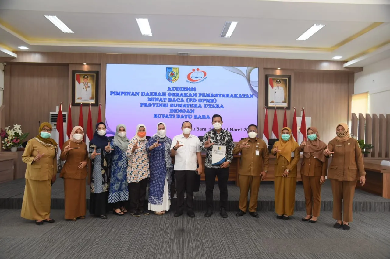 Mendapat Apresiasi, Pemkab Batu Bara Dirikan 132 Perpus Desa