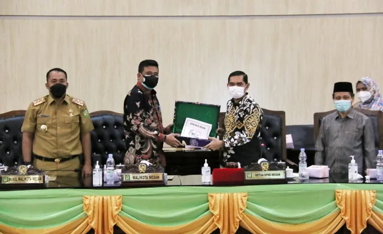 Ranperda RPJMD Kota Medan 2021-2026 Disahkan