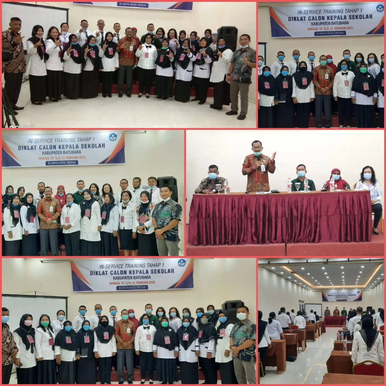 Diklat In Cervise Training 1 Batu Bara "Membangun Komitmen Calon Kepala Sekolah Menuju 8 SNP
