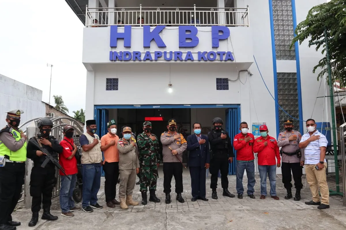 Kapolres Batu Bara Pimpin Patroli Gabungan Hari Paskah