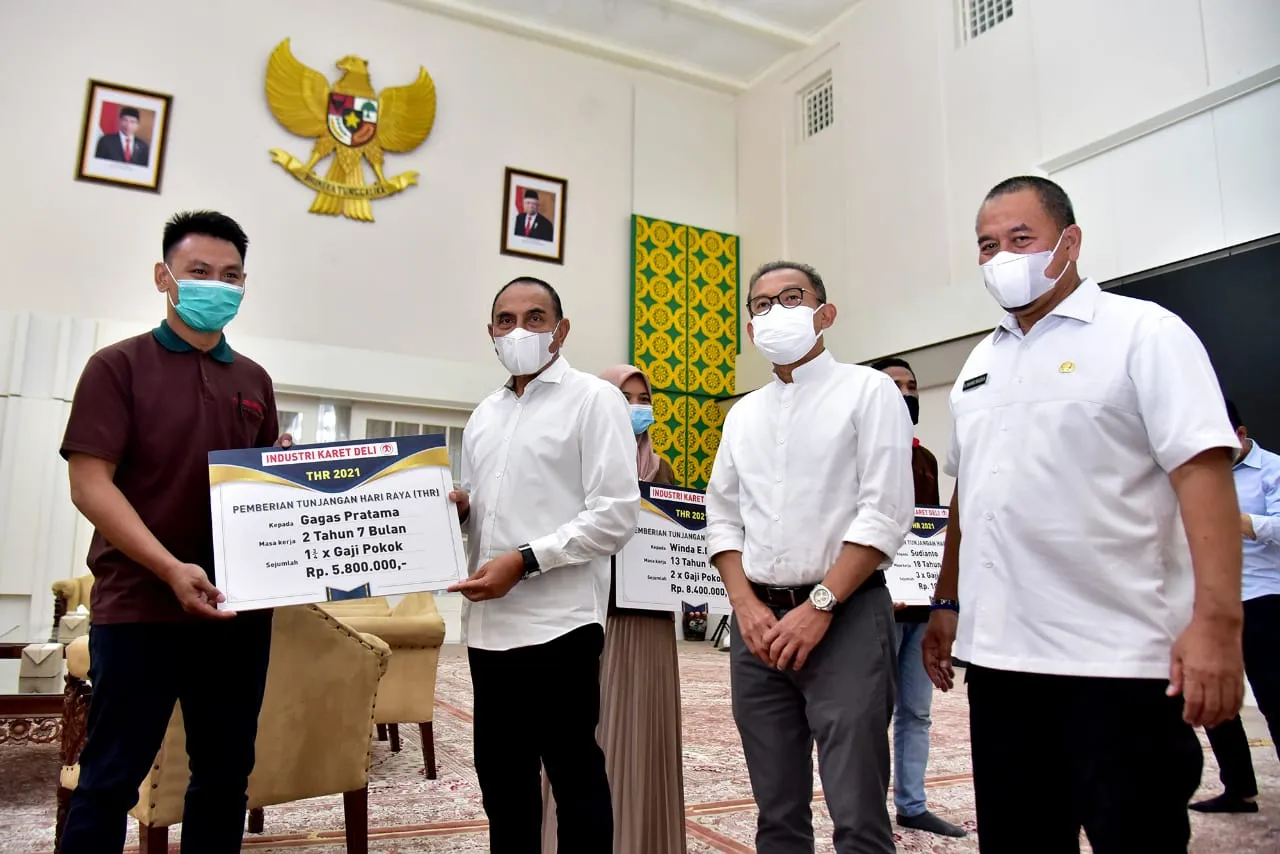 Edy Rahmayadi : Bayar THR Tepat Waktu