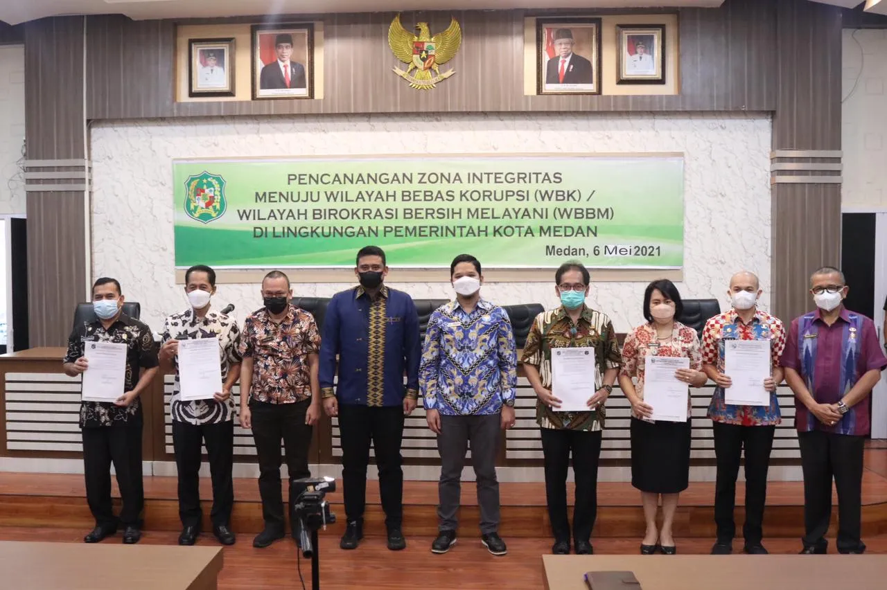 Wali Kota Canangkan Zona Integritas Wilayah Bebas Korupsi dan Birokrasi Bersih Melayani