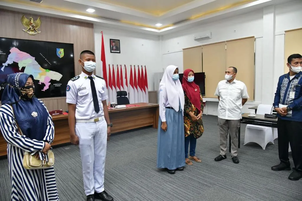 Dua Pelajar Batu Bara Seleksi Paskibra Provinsi