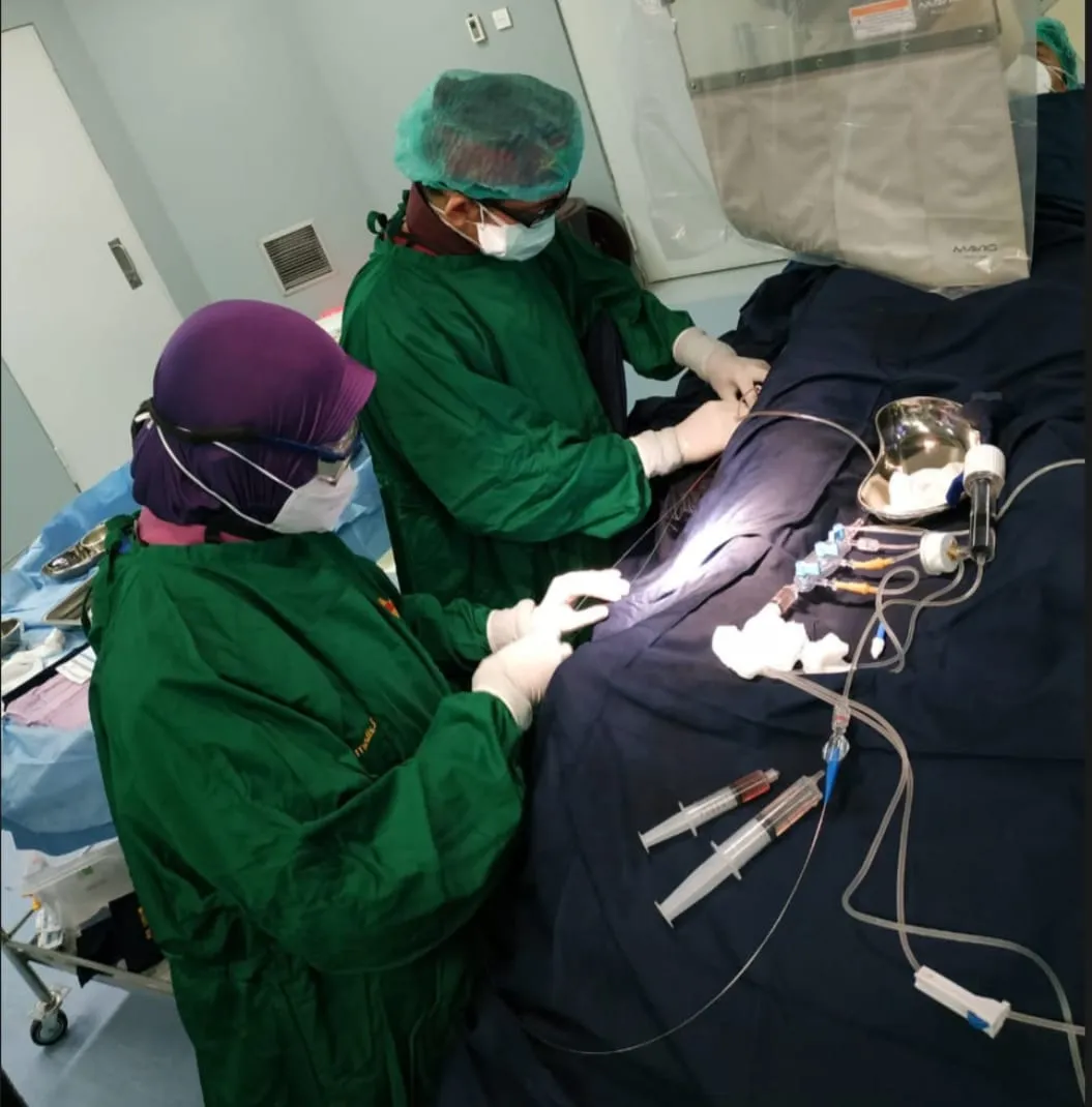 Layanan Cathlab RS USU Berhasil Selesaikan Tindakan PCI Perdana