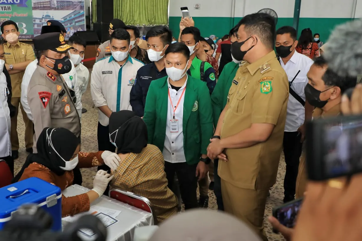 Vaksinasi Kota Medan sudah 35 Persen