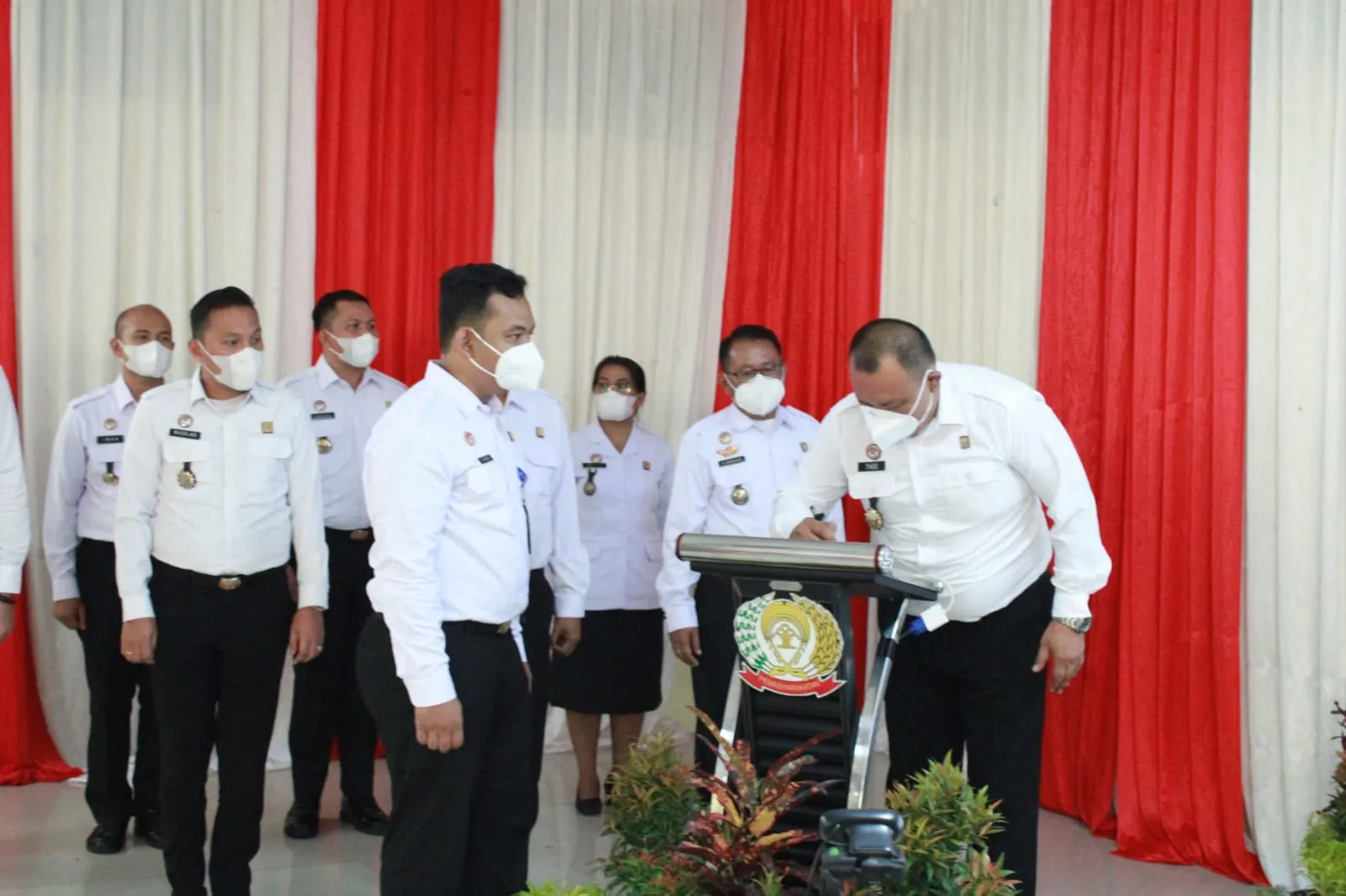 Rutan 1 Medan Ikut Apel Deklarasi UPT se Tanjung Gusta