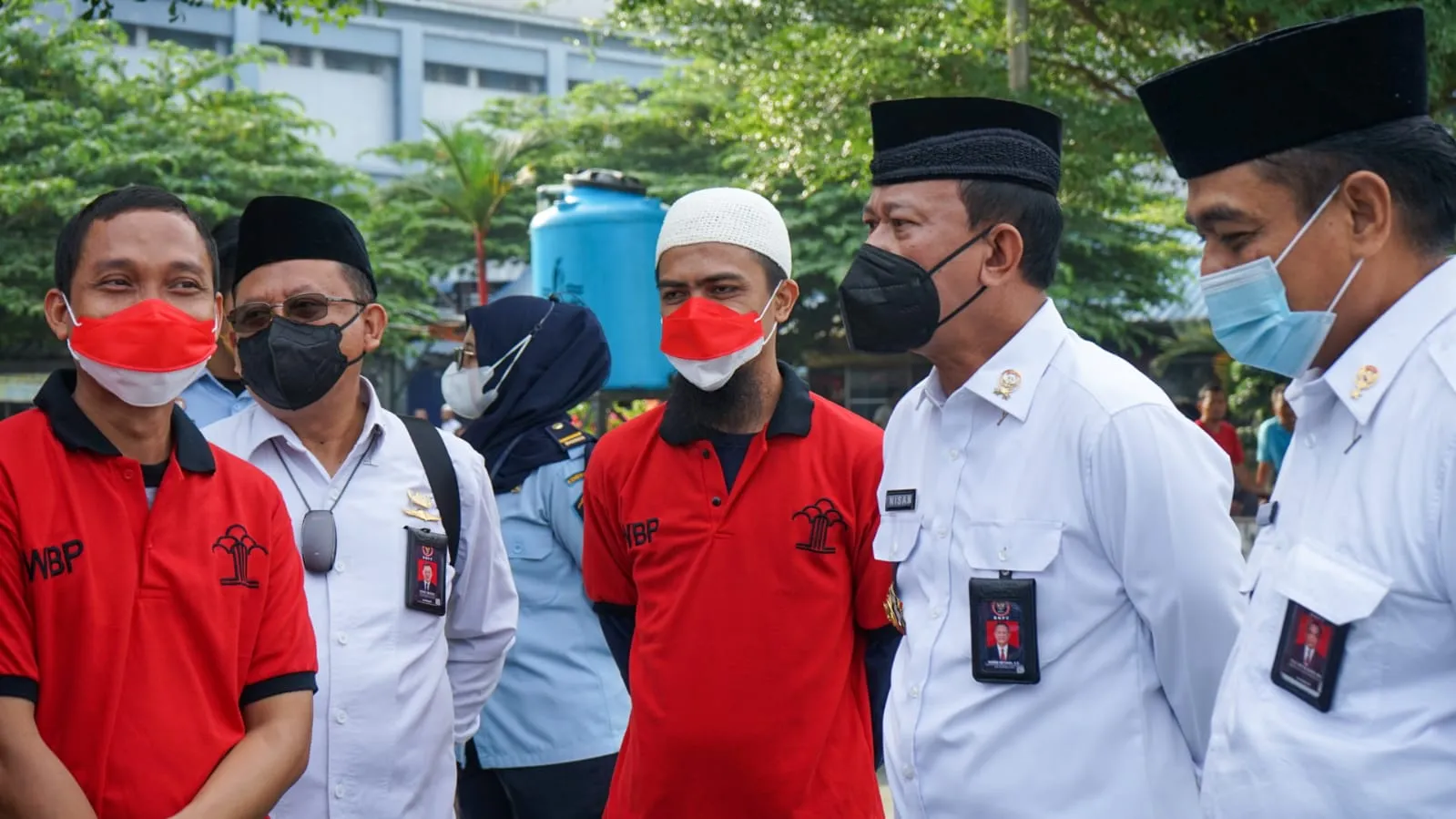 Deputi BNPT Cek Pembinaan Napi Teroris Di Lapas Kelas I Medan