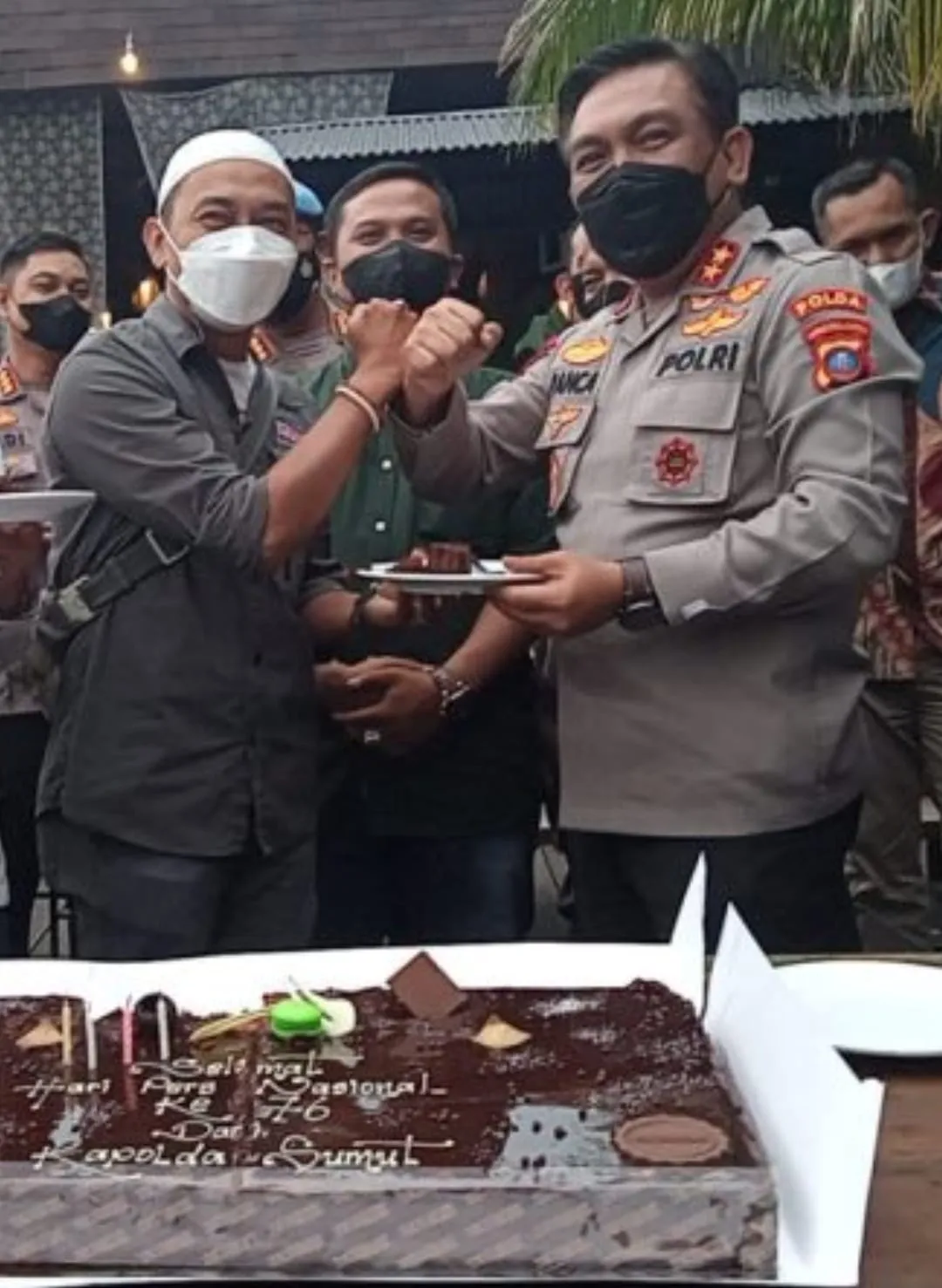 Kapolda Sumut Rayakan HPN Ke 76, Bangun Sinergitas