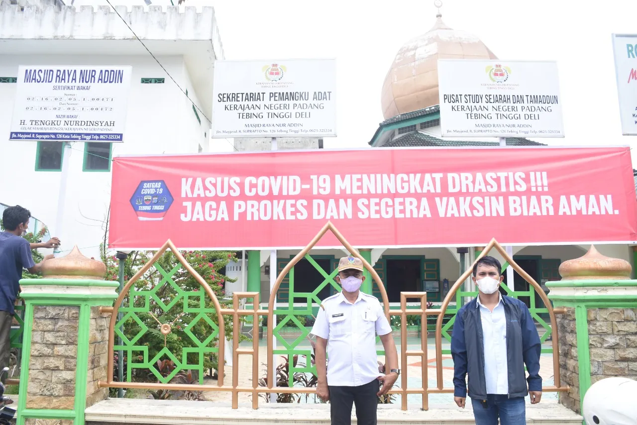 81 Kasus Positif Covid-19 di Tebing Tinggi, Masyarakat Harus Vaksin Lengkap