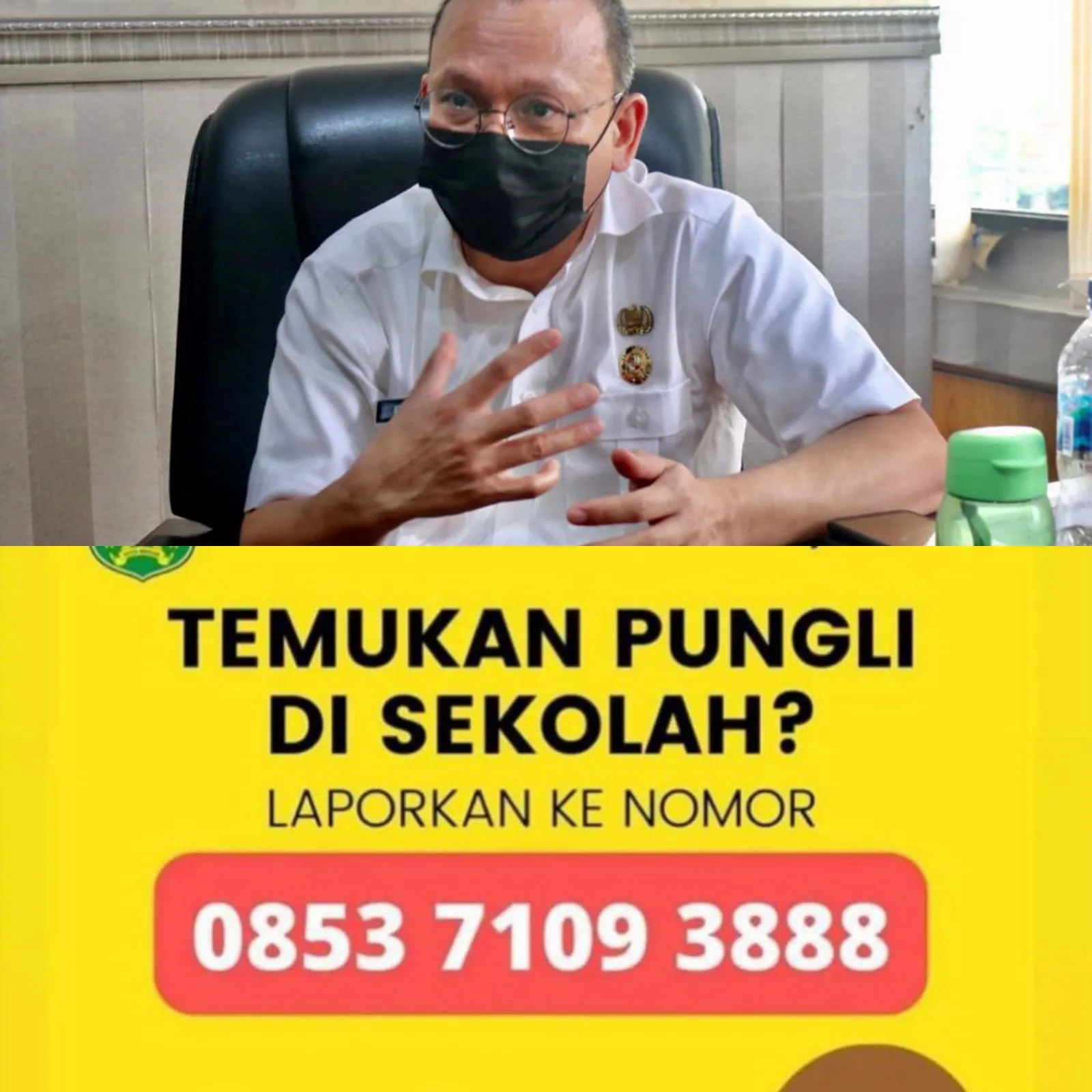 Berantas Pungli, Dinas Pendidikan Medan Buka Hotline 0853 7109 3888