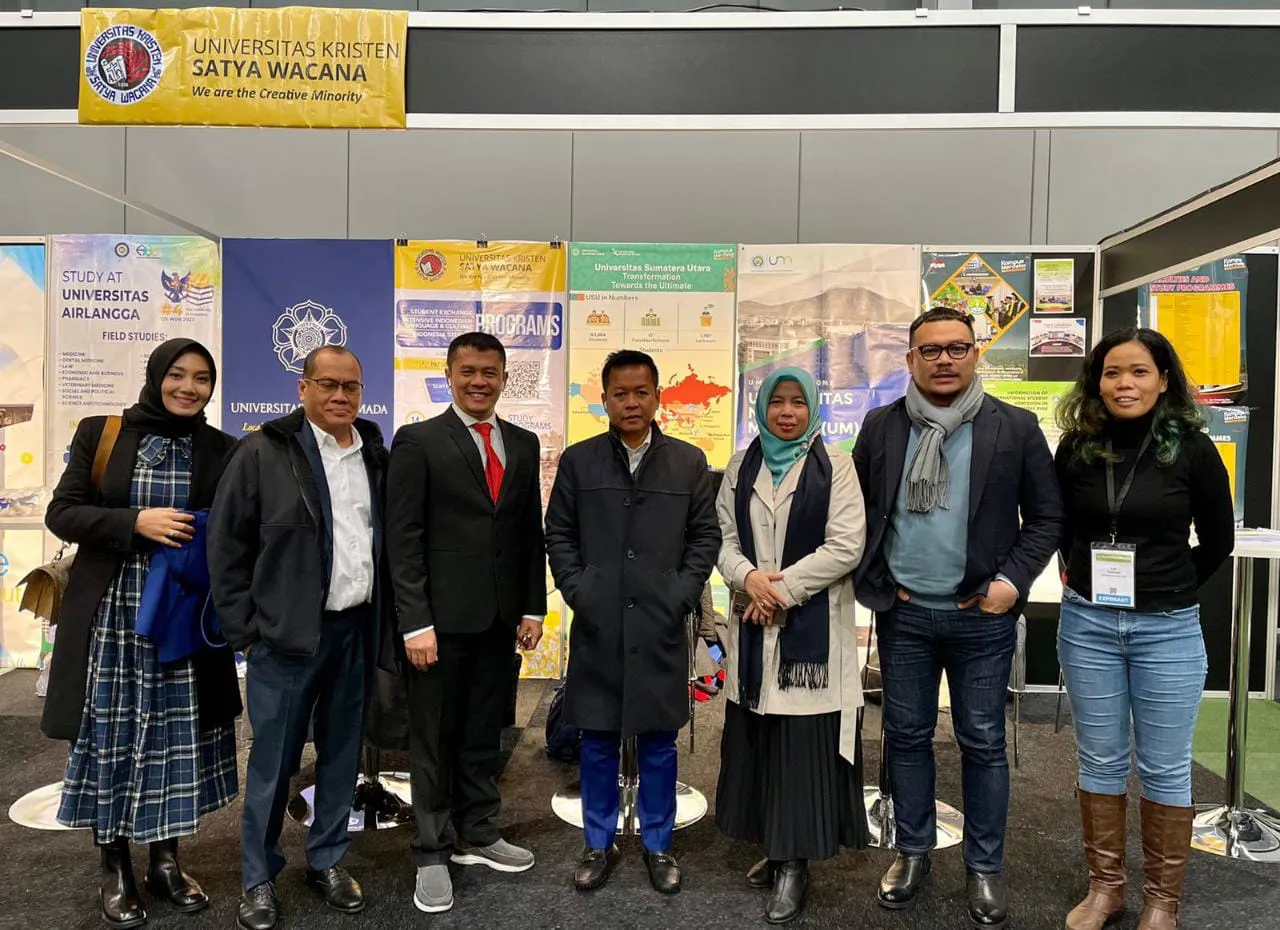 Perluas Jejaring Internasional, USU Pameran Pendidikan dan Diaspora Gathering di Belanda