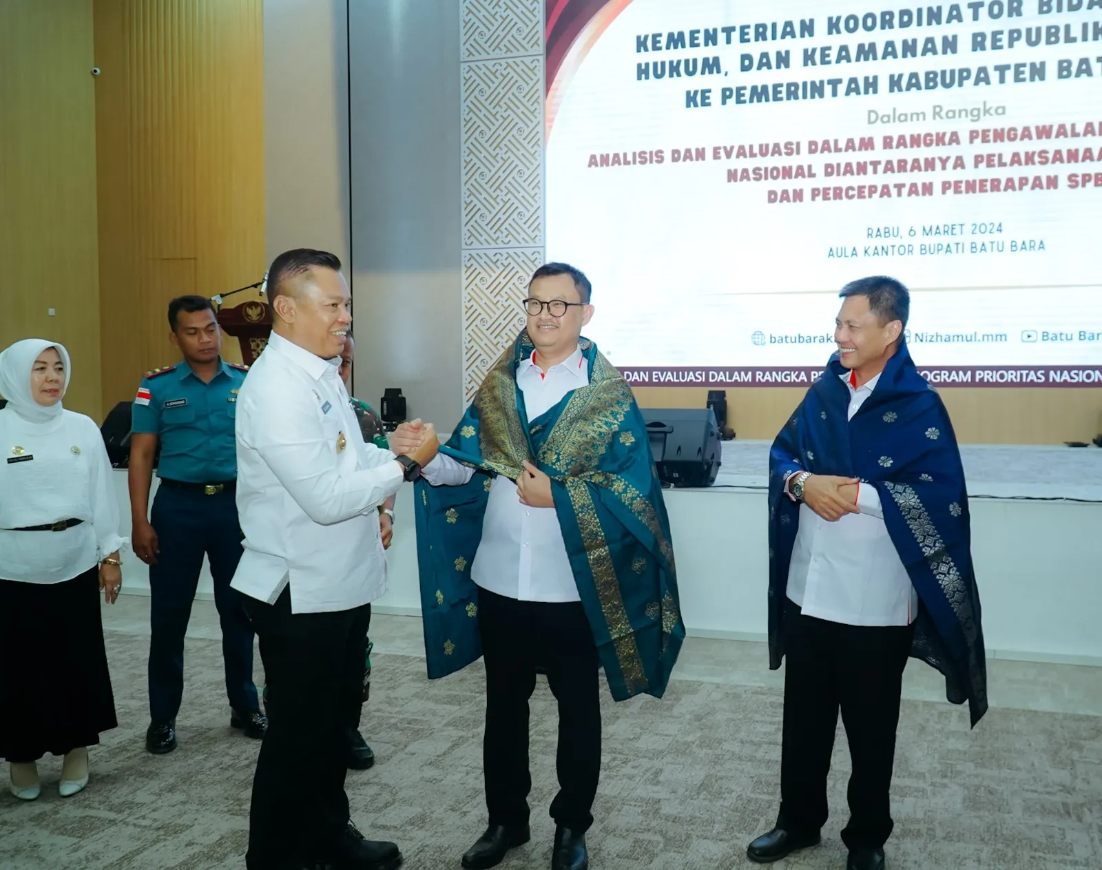 Kunjungan Kemenkopolhukam RI ke Batu Bara: Inovasi Transparansi Pelayanan Publik Efisien