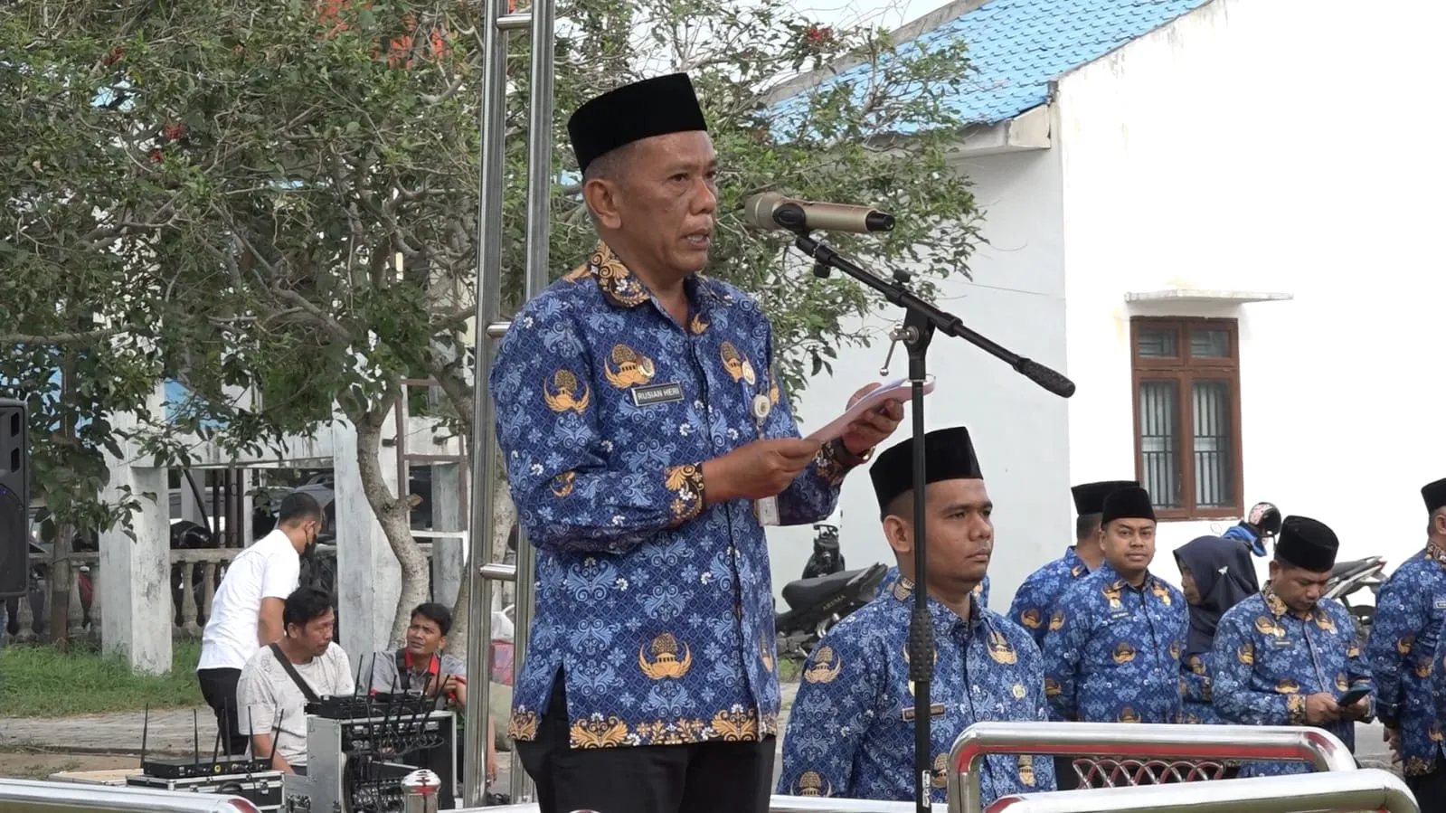 Upacara Hari Kesadaran Nasional, Pj. Bupati Batu Bara Ungkap Potensi Laut dan Peternakan