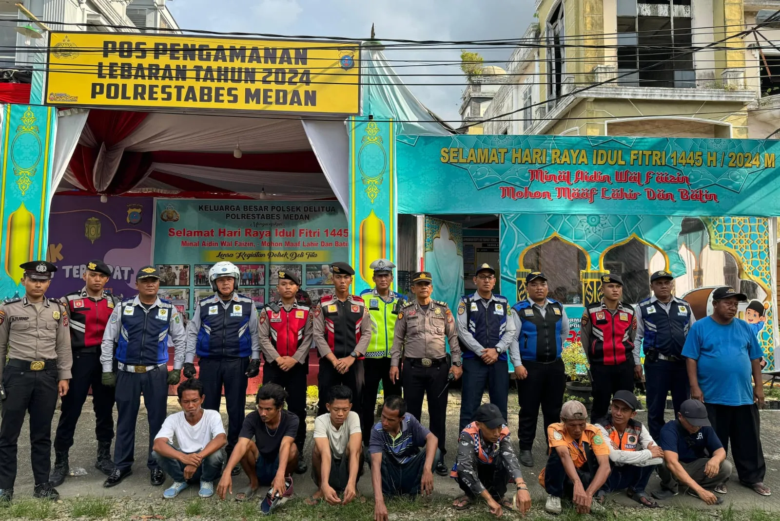 96 Jukir Liar di Kota Medan Diamankan.