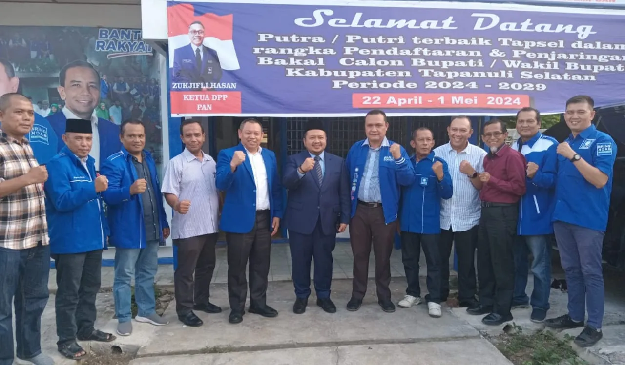 Daftar ke PAN, Dolly Pasaribu Berharap Bisa Bersama Menuju Periode Kedua.