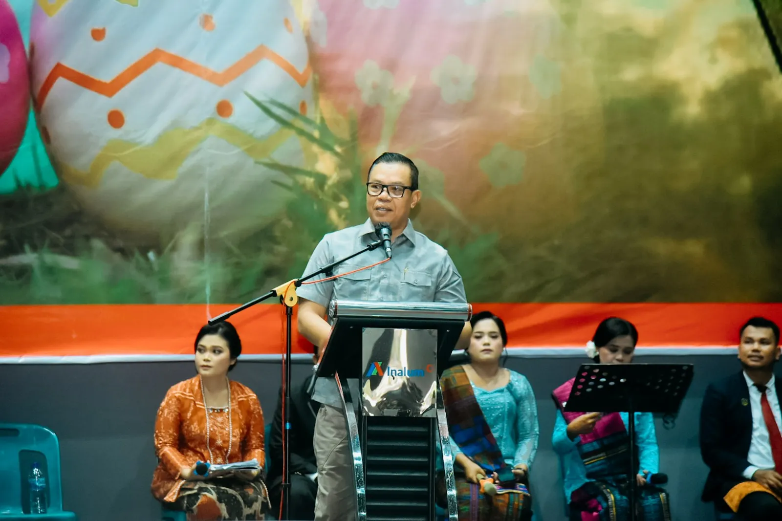 Hadiri Perayaan Paskah, PJ Bupati Batu Bara Dorong Semangat Persatuan