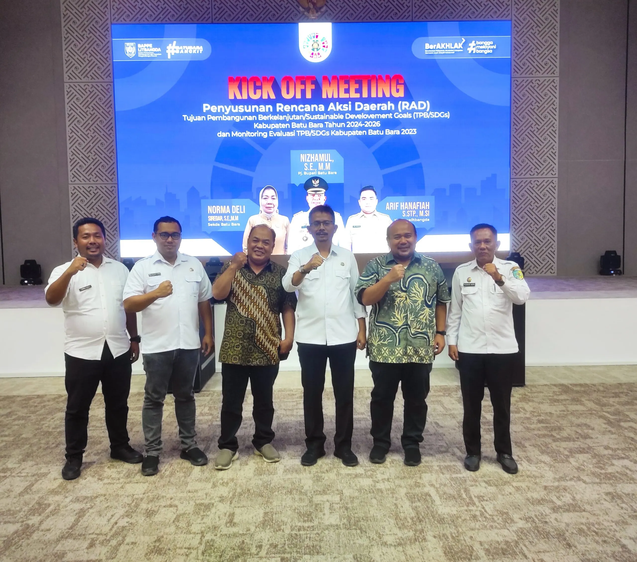 Pj Bupati Batu Bara dan USU Bersinergi untuk SDGS 2024–2026