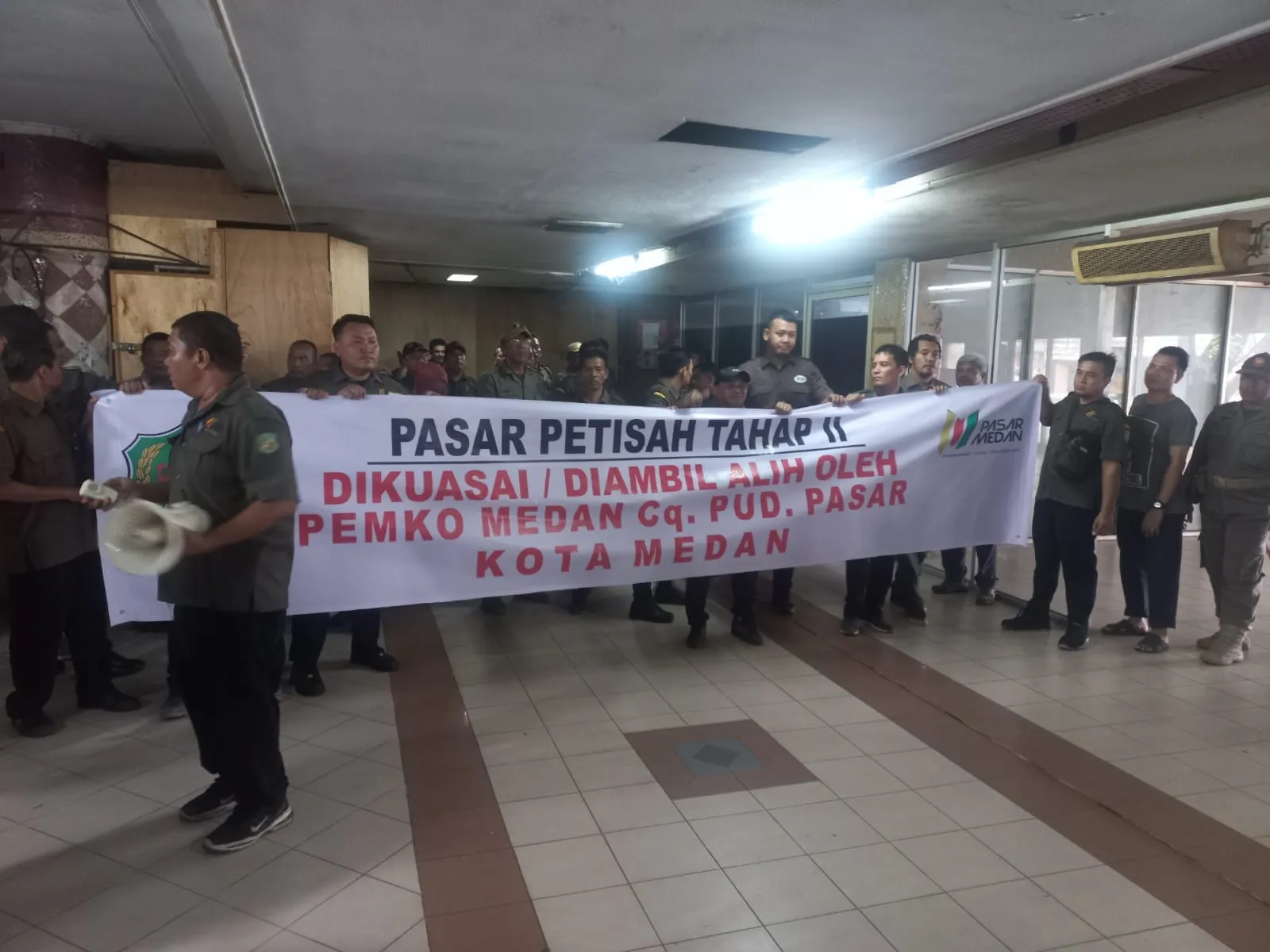 Pemko Medan Ambil Alih Pasar Petisah II.
