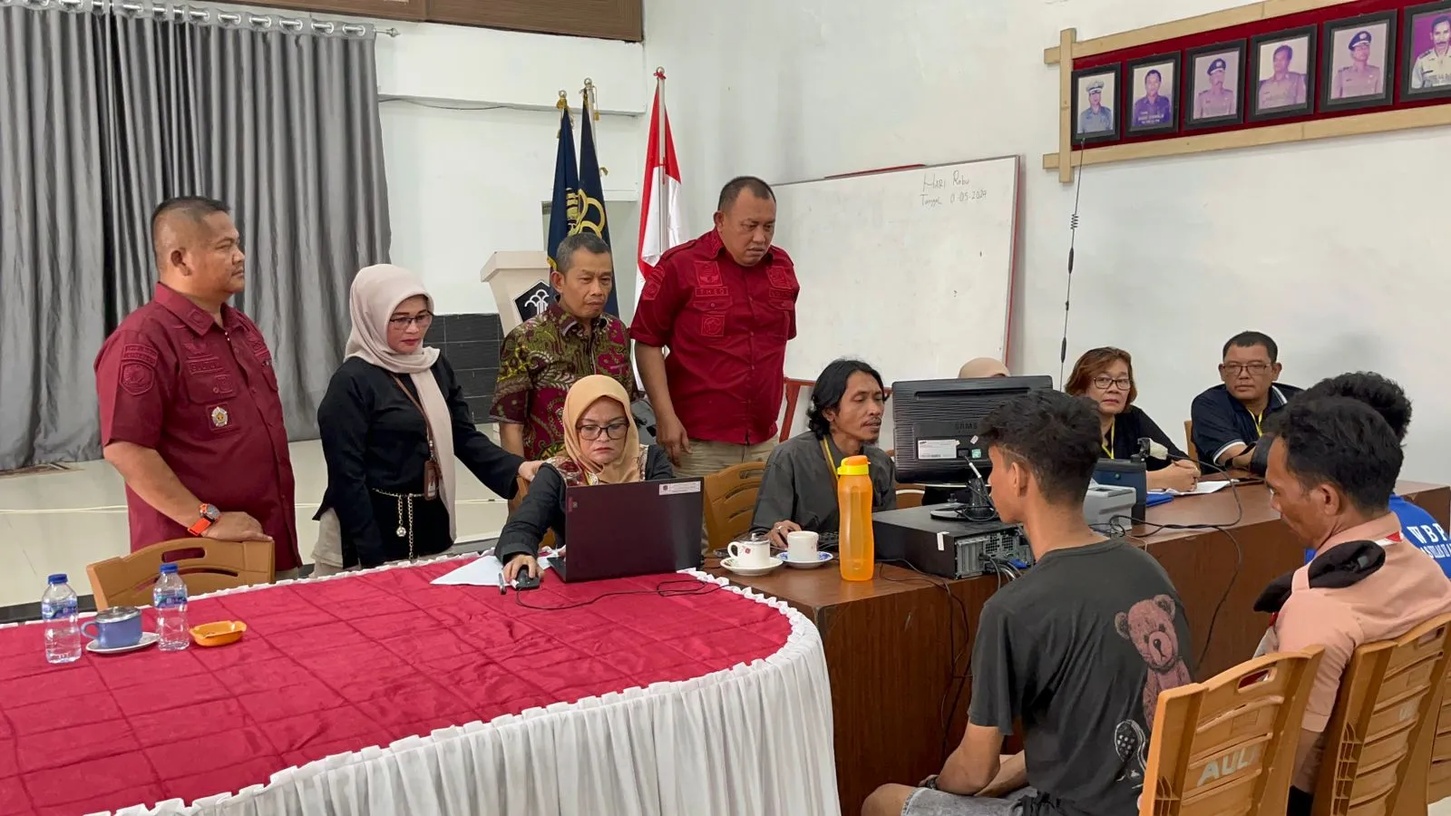 Lapas Binjai Laksanakan Perekaman KTP Elektronik Warga Binaan.