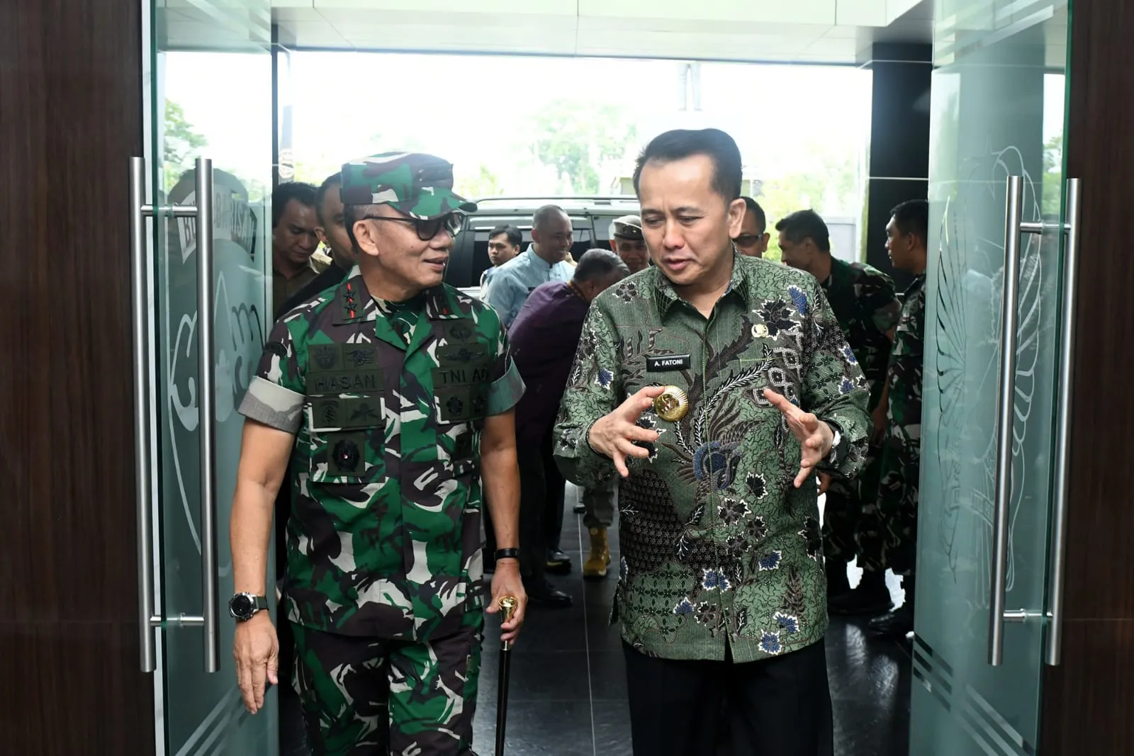 Pj.Gubernur Agus Fatoni Bahas PON XXI Aceh-Sumut Bersama Pangdam I/BB.