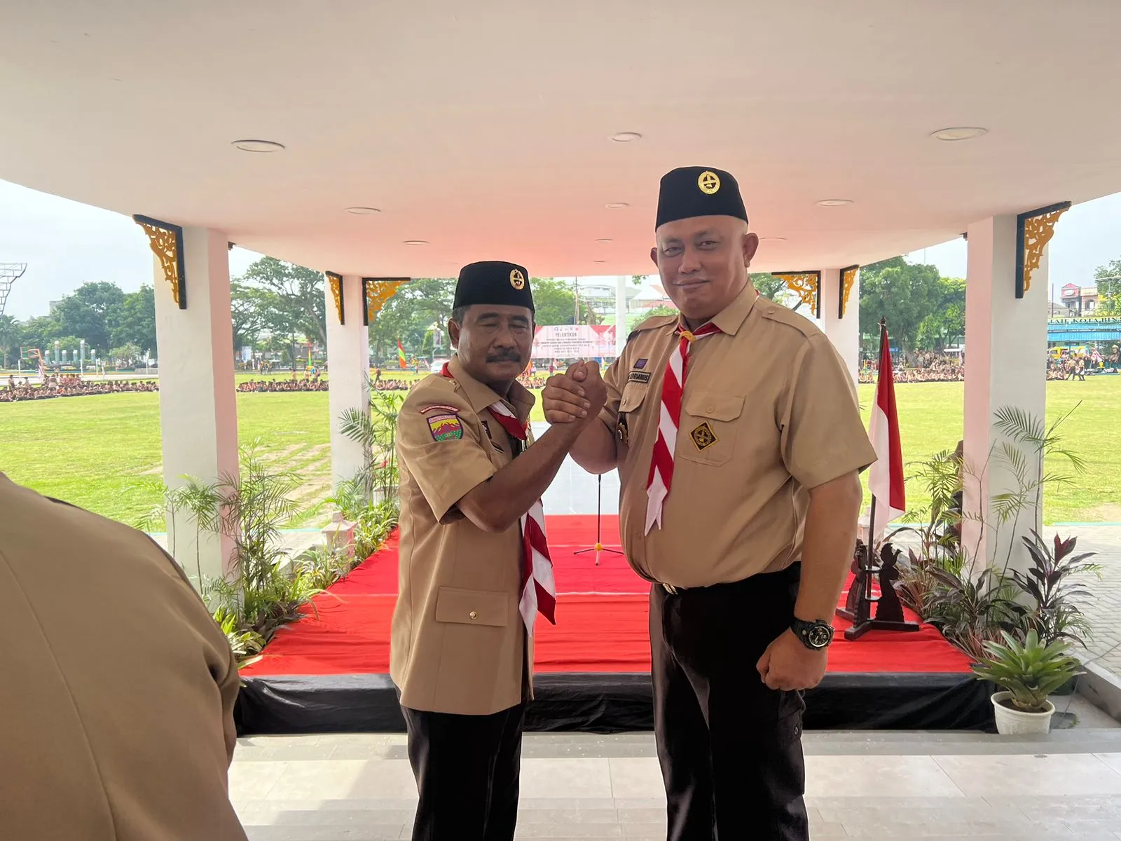 Kalapas Binjai Saksikan Pelantikan Mabicab dan Kwarcab Gerakan Pramuka Binjai.