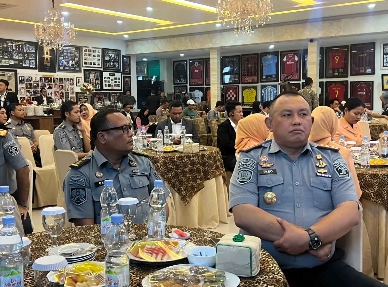 Kalapas Binjai Hadiri Serah Terima &amp; Pisah Sambut Kakanim Kelas I TPI Polonia.