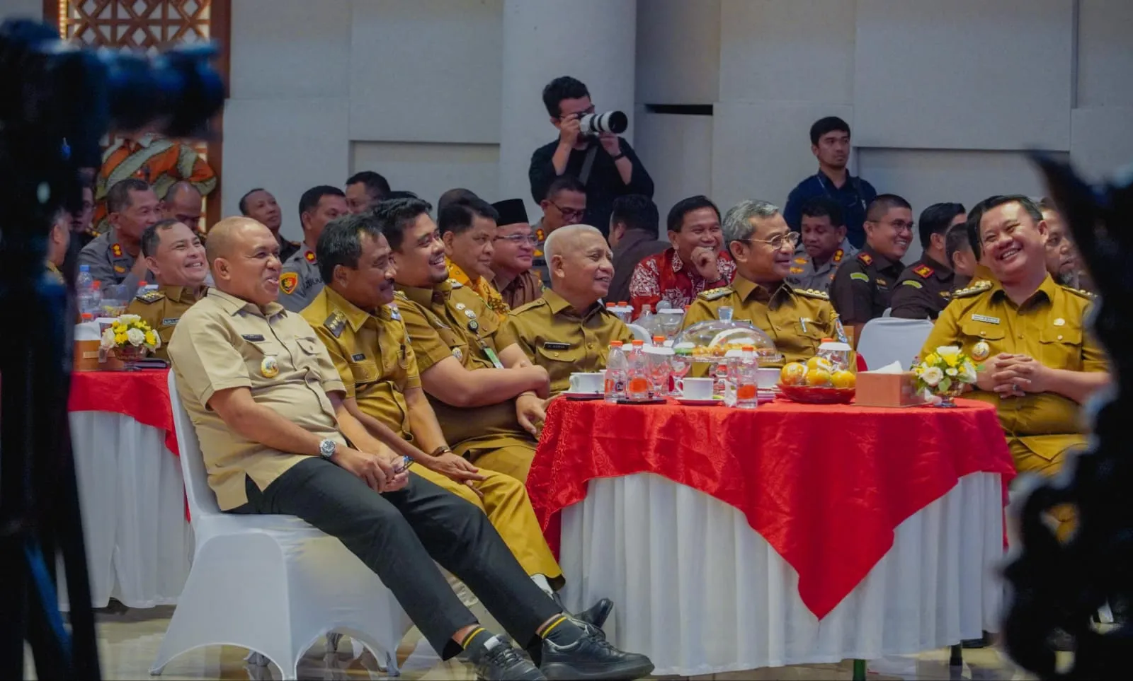 Bobby Nasution Hadiri Rakor Kepala Daerah &amp; Forkopimda.