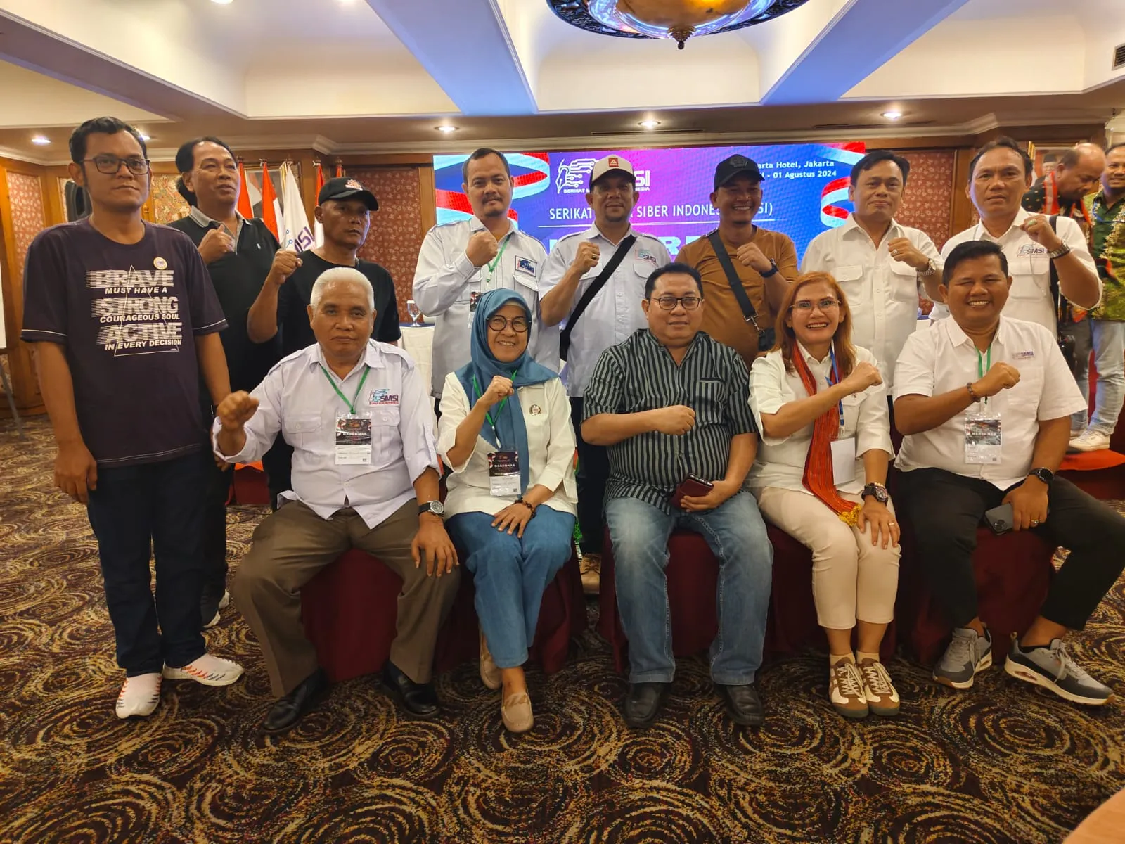 Terpilih Aklamasi, Firdaus Kembali Pimpin SMSI Pusat.