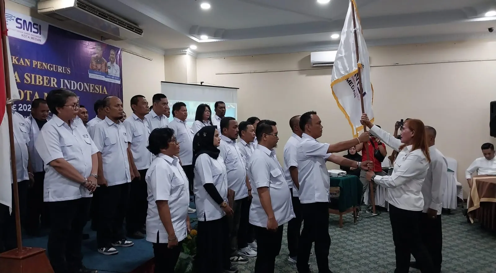 Irwan Manalu Pimpin SMSI Kota Medan.