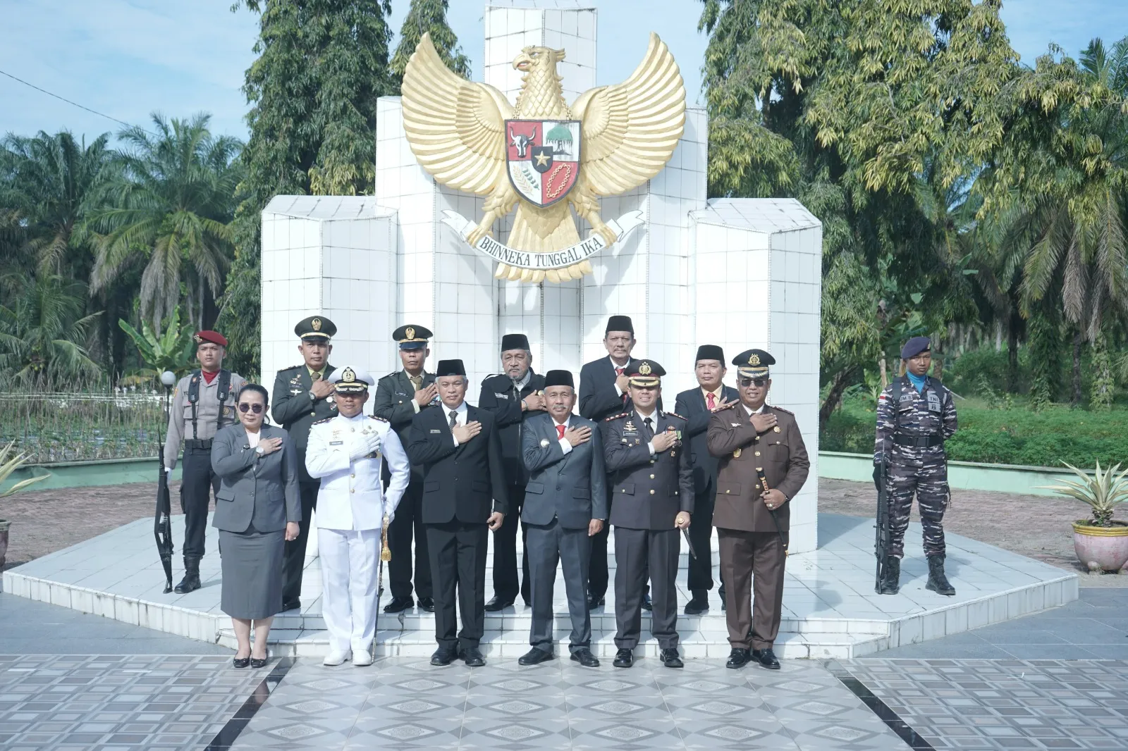 Upacara Peringatan Hari Pahlawan di Asahan Khidmat.