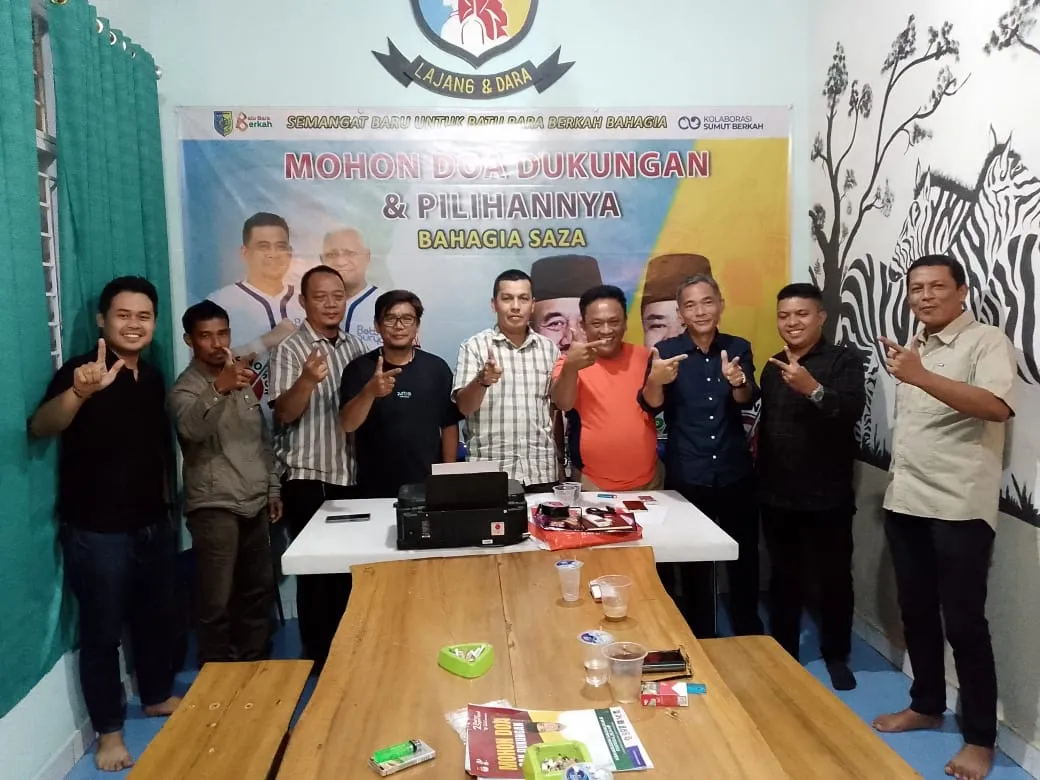 Tim Hukum Bahagia Saza Siap Bela Arsyad dan Sopyan dalam Kasus Hukum Paslon 02 vs Paslon 03.