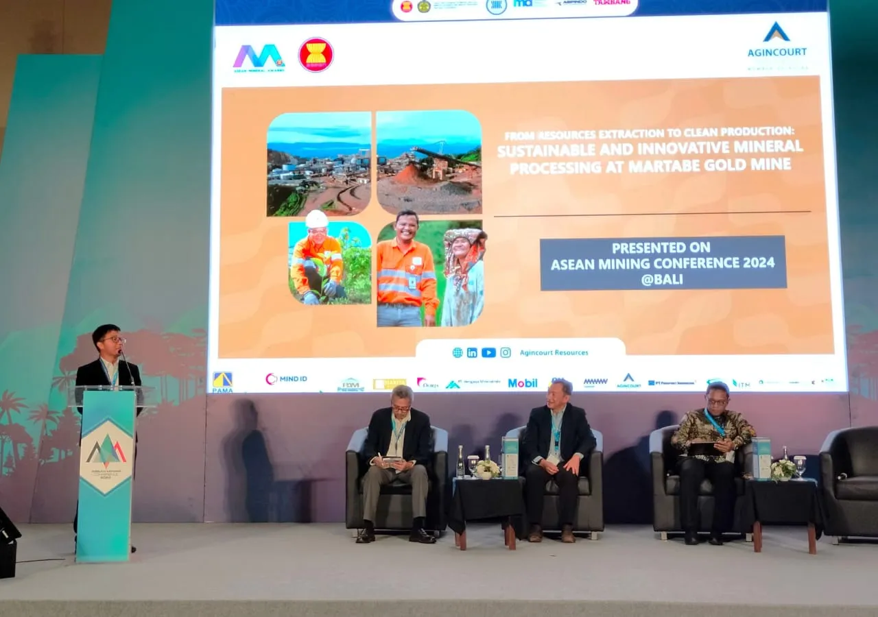 Agincourt Resources Soroti Kunci Penting Pertambangan Berkelanjutan di ASEAN Mining Conference 2024.