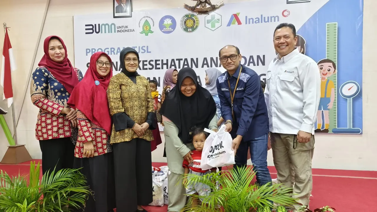 HUT Ke-49, PT INALUM Gelar Seminar Kesehatan Anak dan Penanganan Stunting.