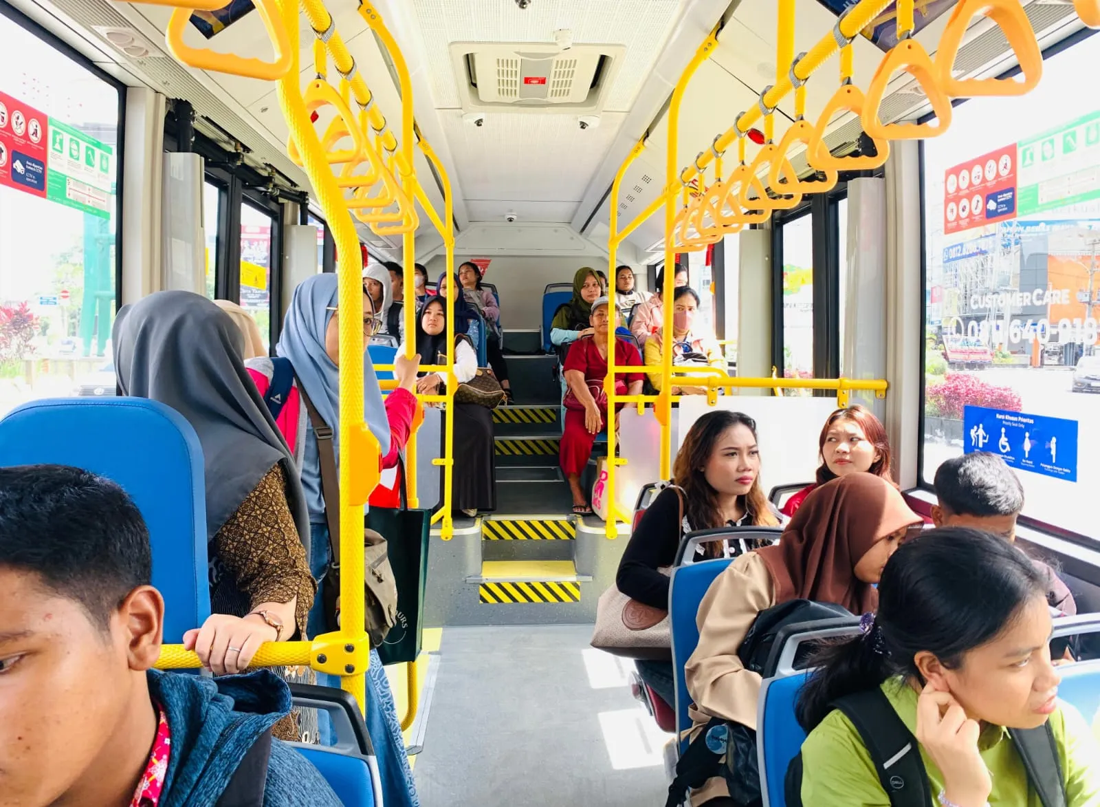 60 Bus Listrik Nyaman Dirasakan Warga Medan.