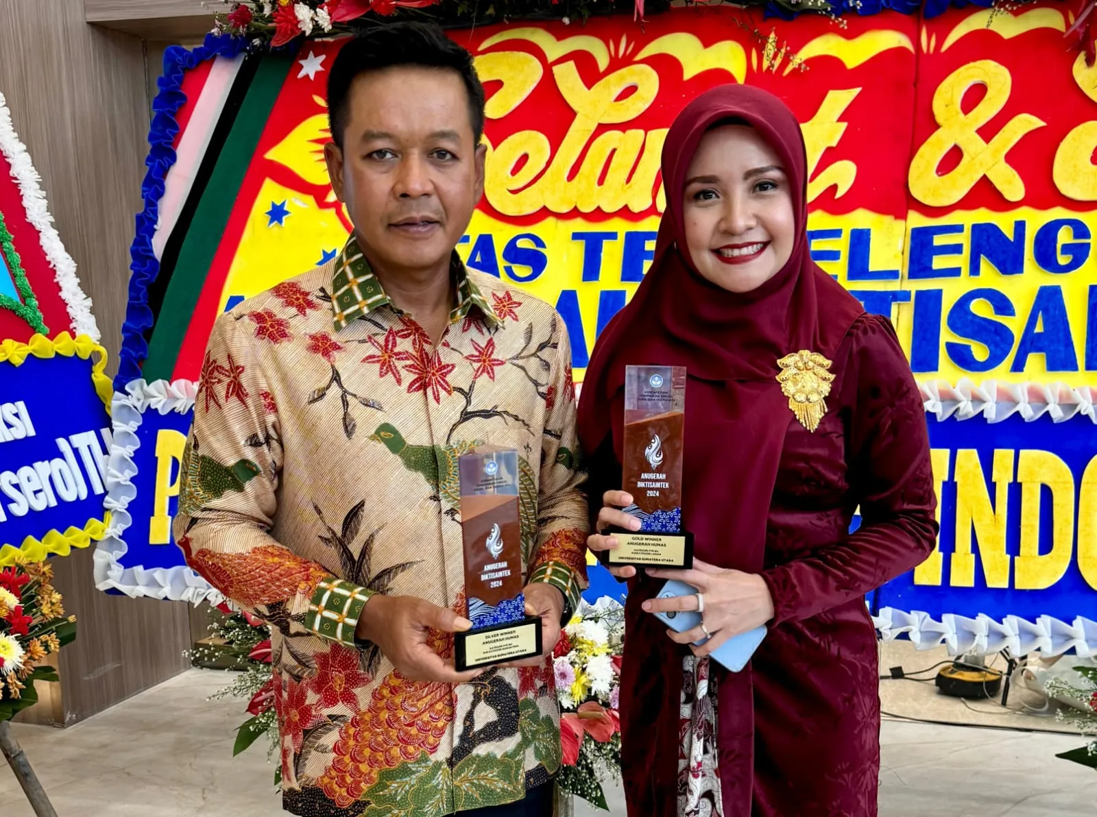 Bentuk Nyata Transformasi : USU Borong Penghargaan Anugerah Diktisaintek 2024.