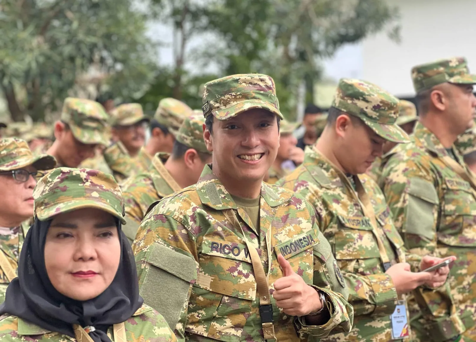 Rico Waas Siap Mengikuti Retret Sepekan di Akmil Magelang