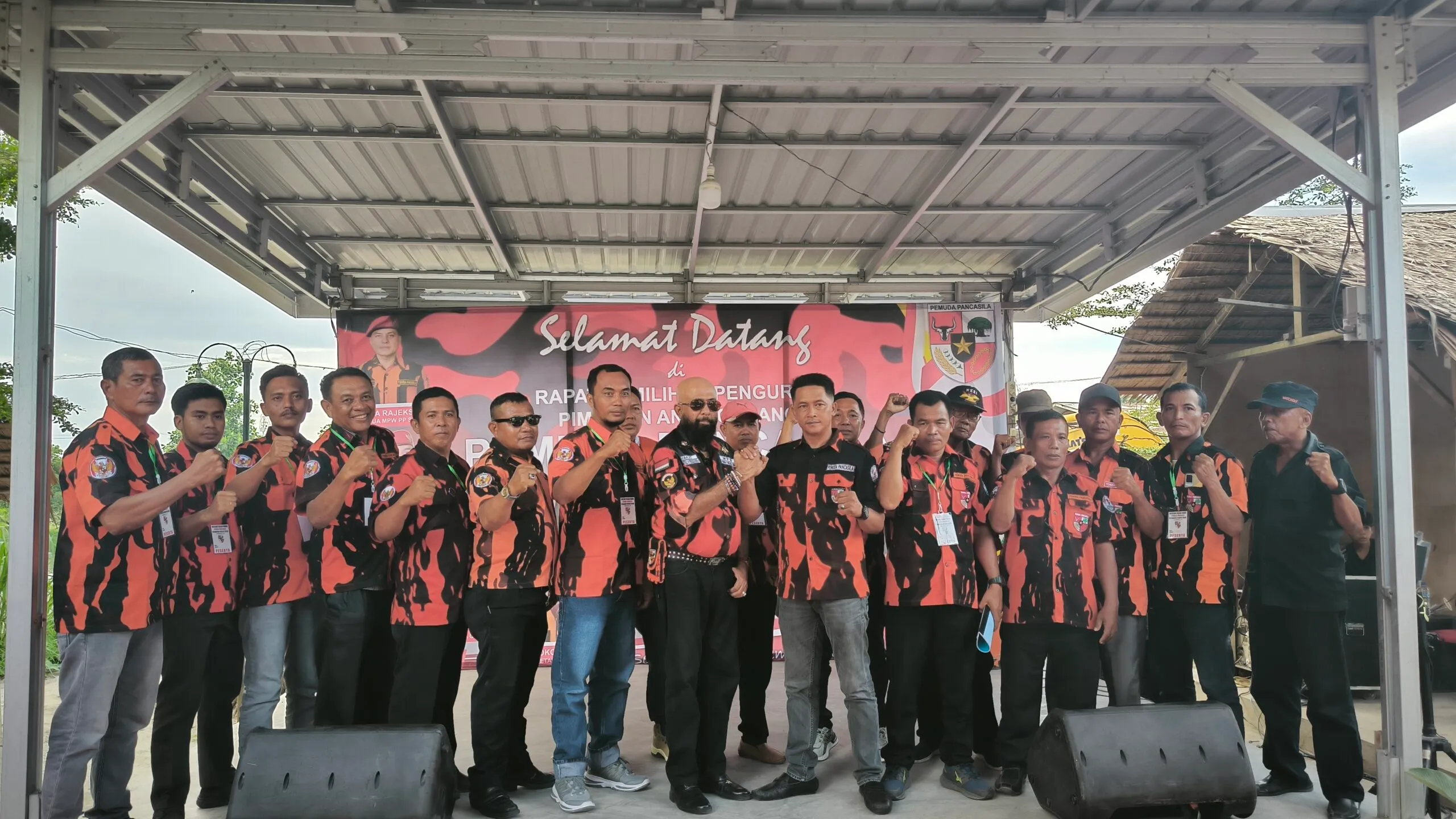 Terpilih Aklamasi, OK Irwansyah Pimpin PAC Pemuda Pancasila Medang Deras