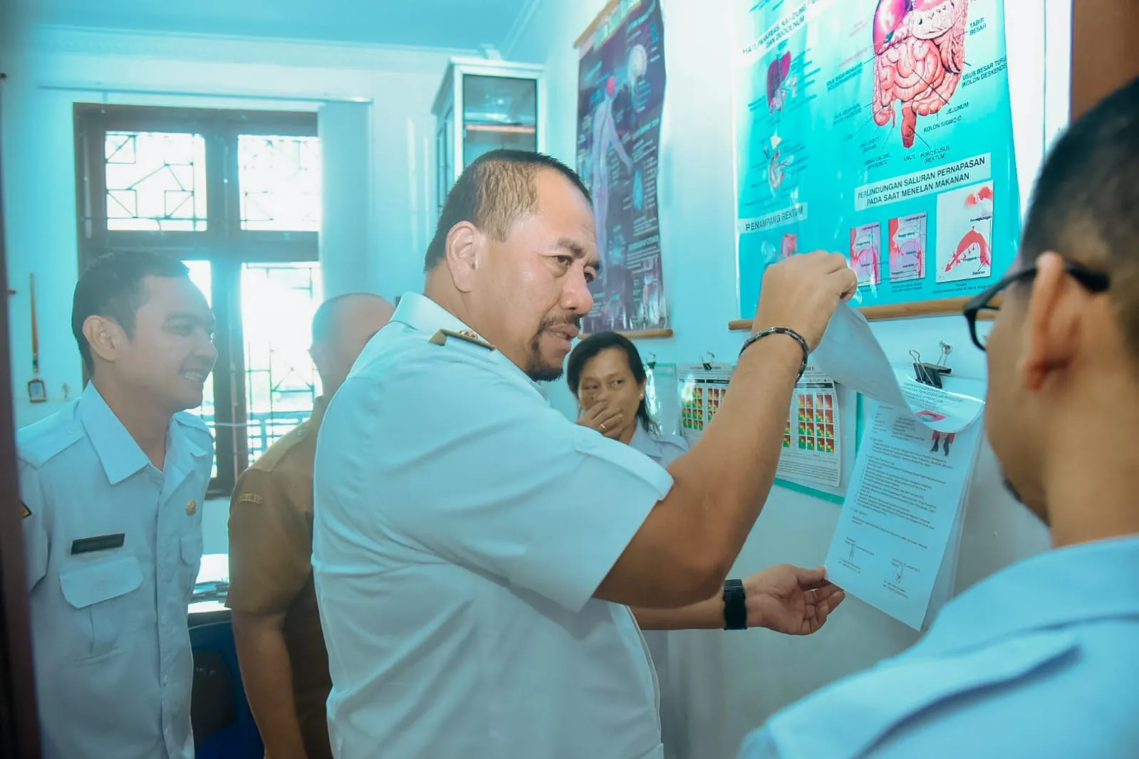 Bupati Batu Bara Meninjau langsung Pelayanan Kesehatan Puskesmas Lima Puluh