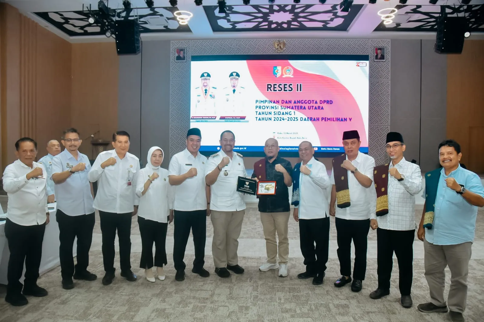 Bupati Batu Bara Sambut Reses II DPRD Sumut, Dorong Pembangunan RSUD Modern