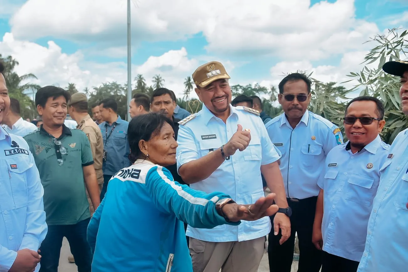 Kunjungi Desa Binaan PT. Inalum, Bupati Batu Bara Dorong Wisata Persawahan Jadi Ikon Sei Raja