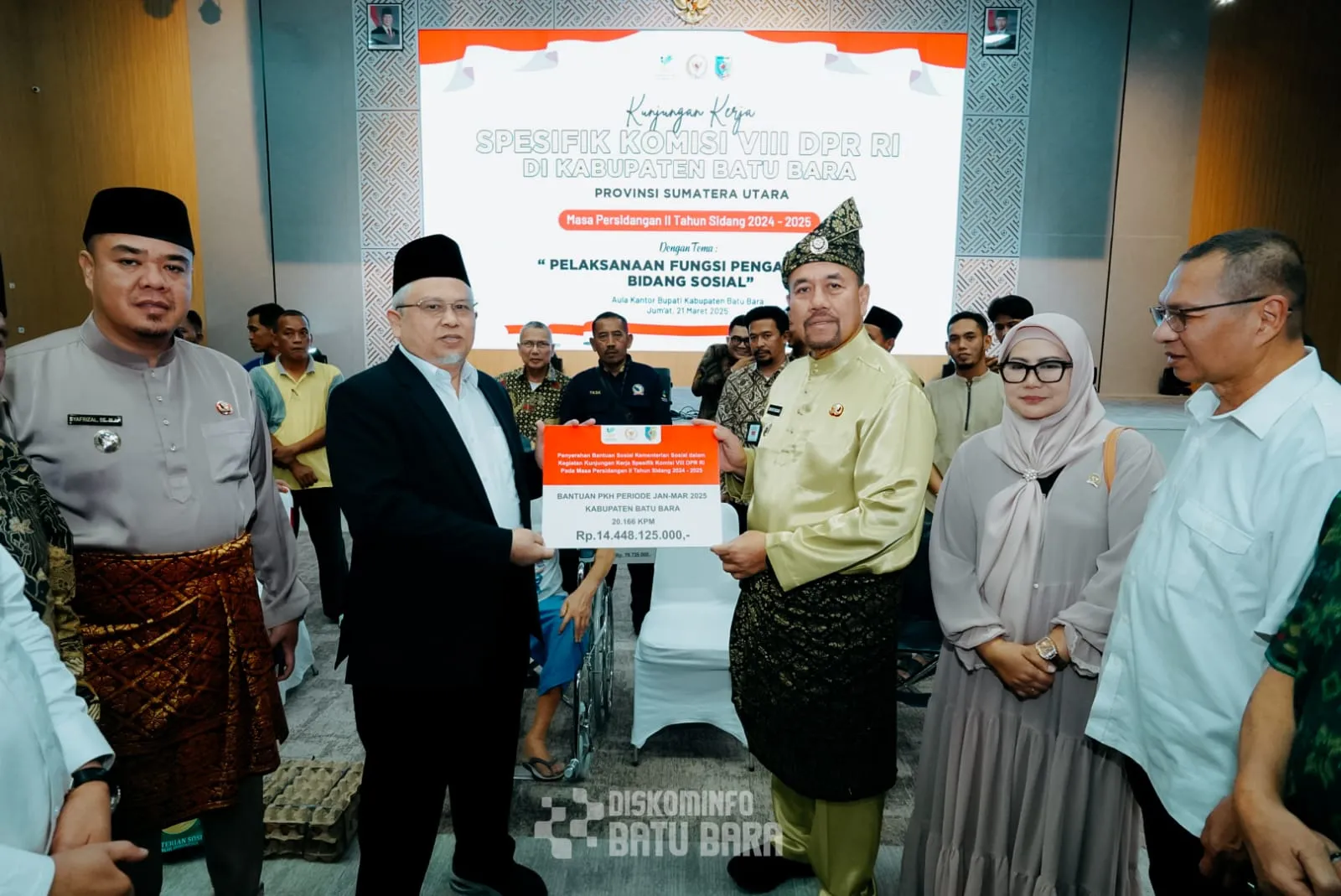 Terima Kunker Komisi VIII DPR RI, Bupati Batu Bara Paparkan Program Unggulan