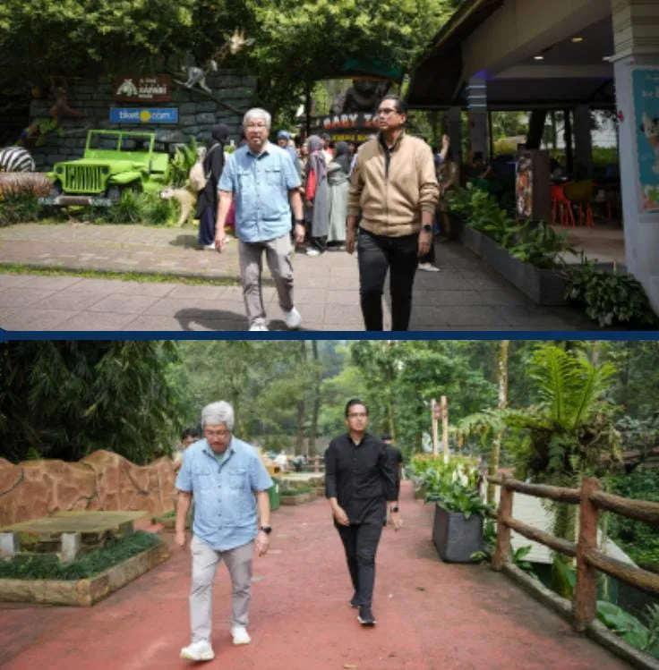 Benahi Medan Zoo, Rico Waas Minta Masukan Pengelolaan Taman SafariBogor