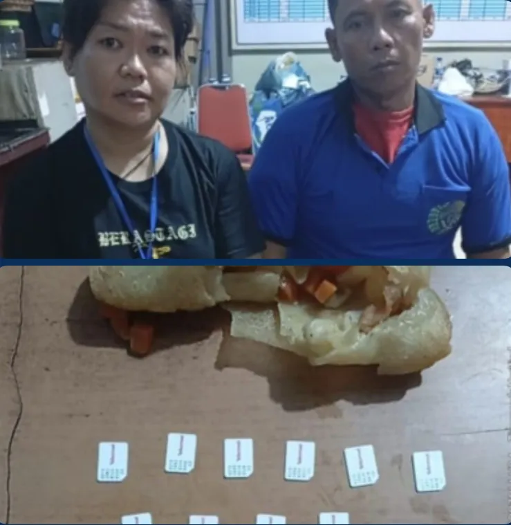 Petugas Lapas Binjai Gagalkan Upaya Penyelundupan 11 Sim Card dalam Gorengan.
