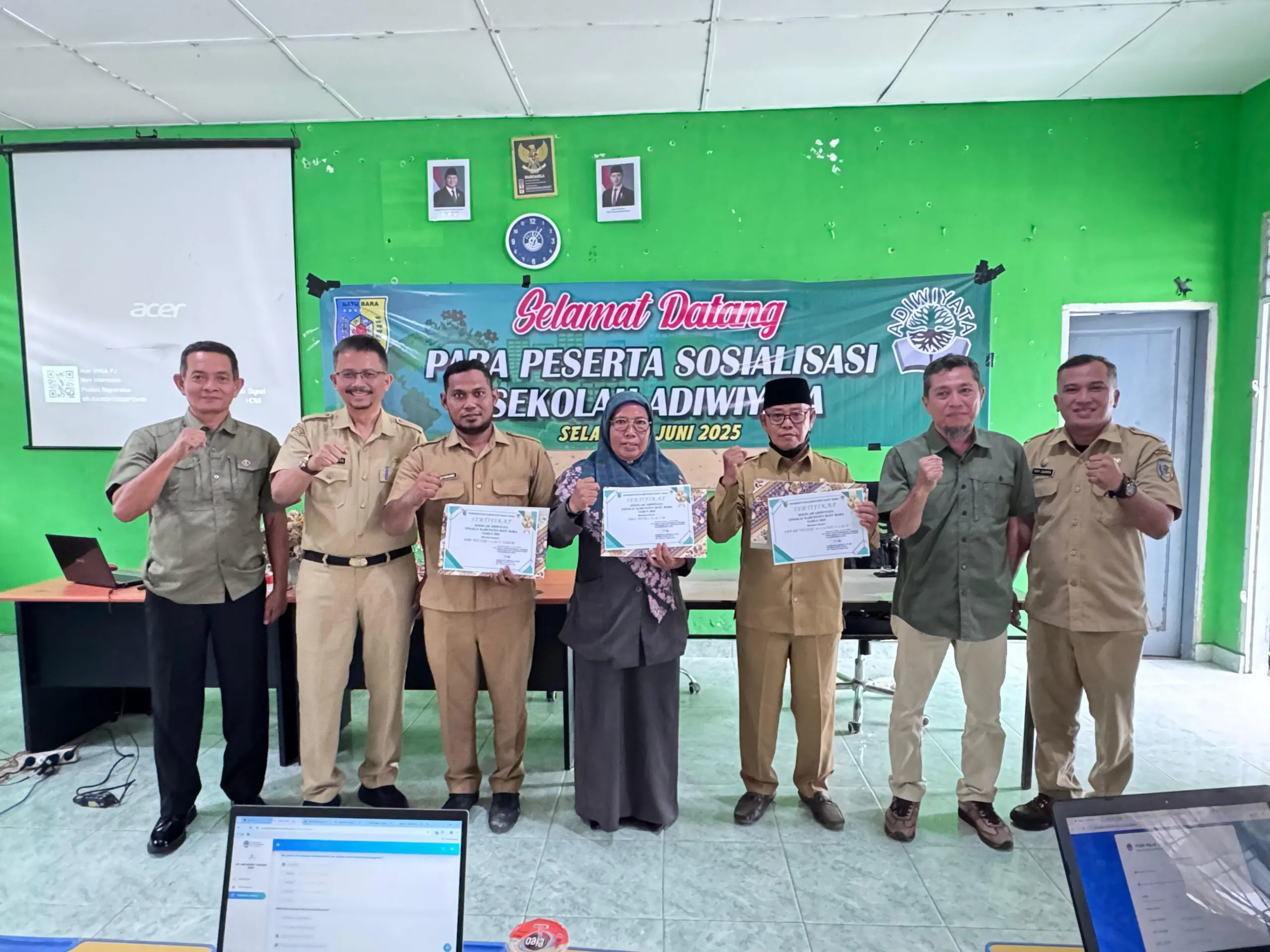 Dinas Perkim dan LH Batu Bara Ajak Pelajar Peduli Lingkungan