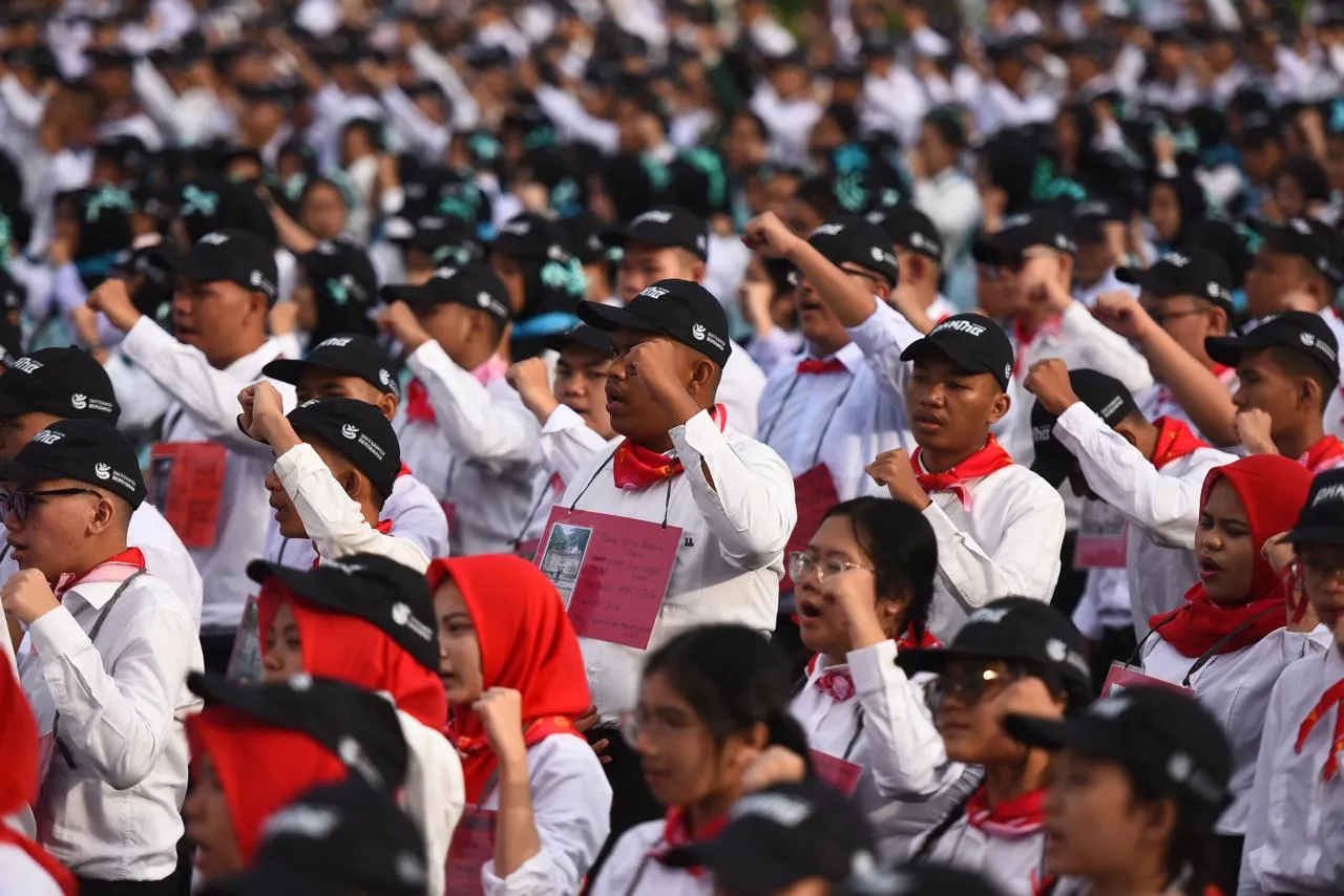 7.961 Mahasiswa Baru Jalani PKKMB. Rektor USU Motivasi Nyalakan Api Perubahan