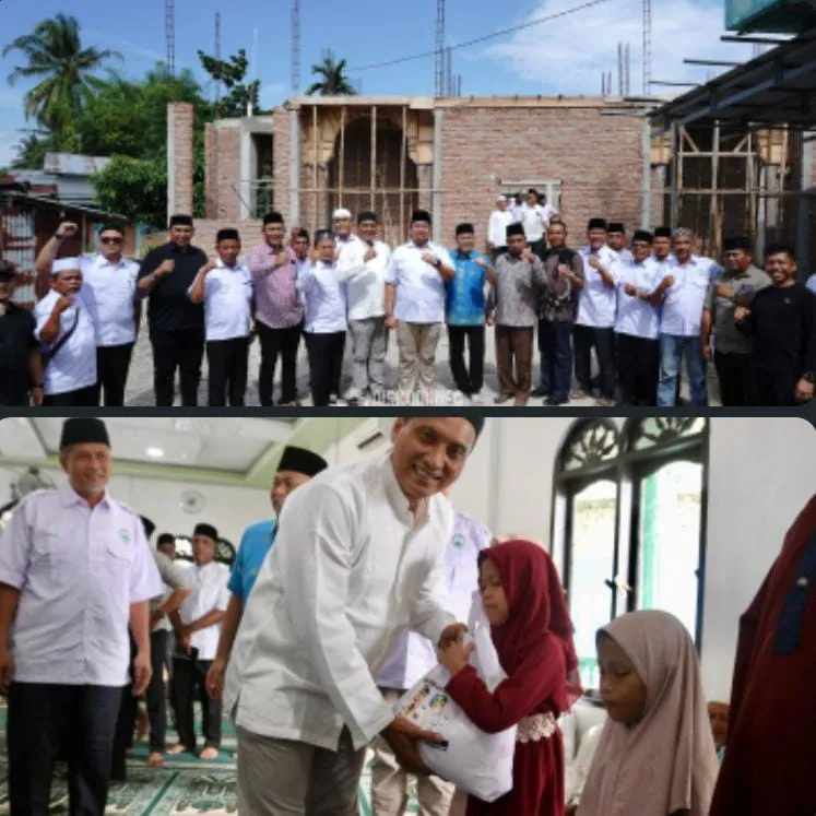 Rp.500 Juta, PT INALUM Bantu Pembangunan Masjid Taqwa Indrapura