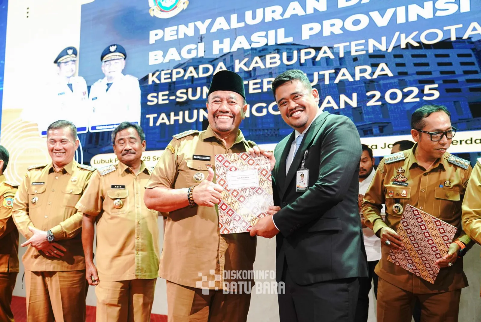 Bupati Batu Bara Hadiri Launching UHC PROBIS Sumut Berkah