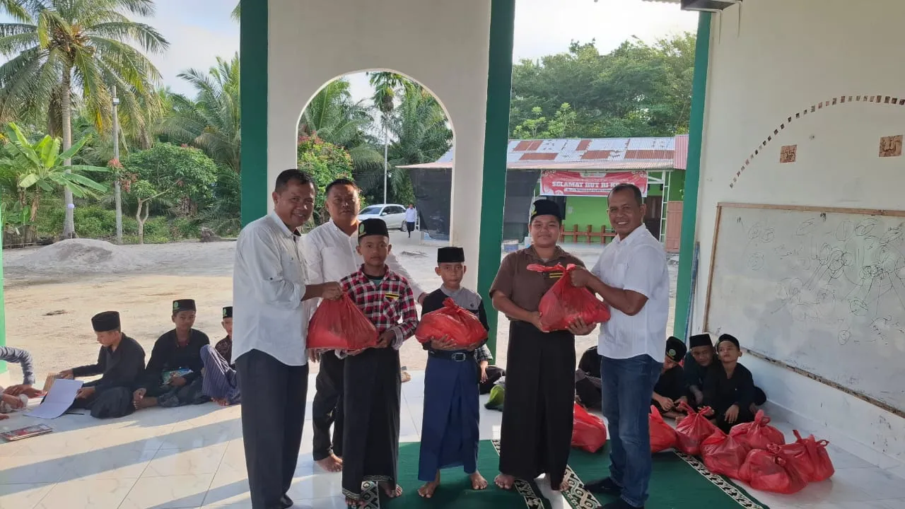 Sat Intelkam Polres Batu Bara Gelar Bakti Sosial di Ponpes Al Itqon