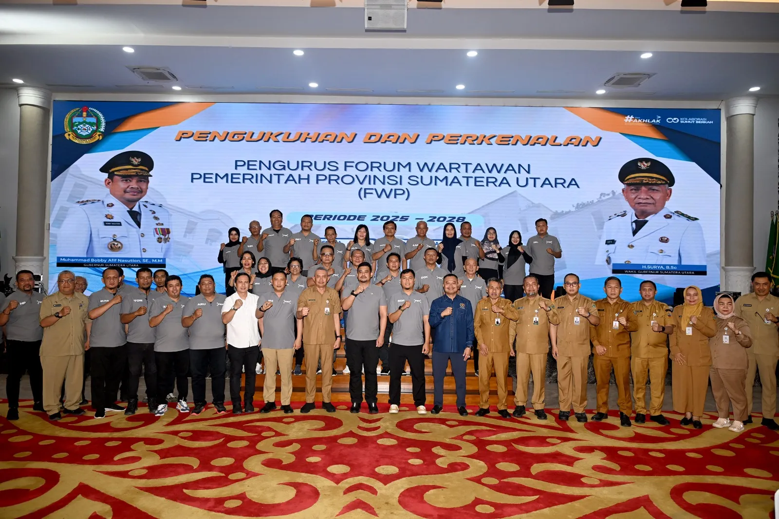 Pengurus FWP Dikukuhkan : Bobby Nasution Yakin Penyebaran Informasi Semakin Aktual